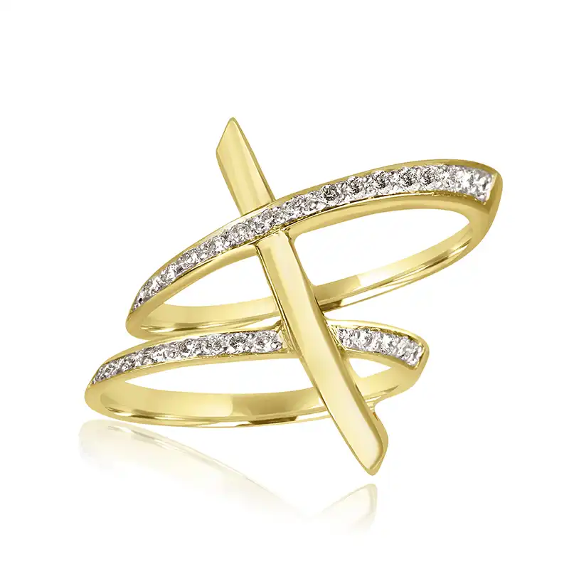 Yellow Gold Diamond Ring